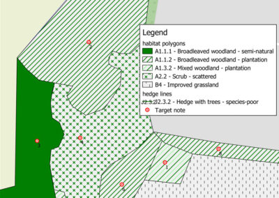 Habitat mapping using ArcGIS and QGIS